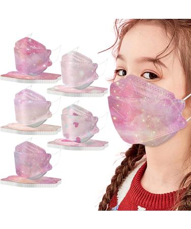 50Pcs 4-Ply KF94 Fish Type Kids Disposable Face Masks - Soft & Breathable Cartoon Masks for 3-8 Aged Kids - Buy Online on SooperMarket.com