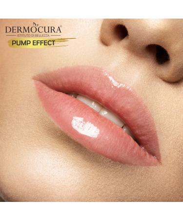 Dermocura Lip Volumizer - Chili Pepper Lip Enlargement Gloss | 5X Transparency | Long-Lasting Instant Plump | Made in Italy - Buy Online on SooperMarket.com