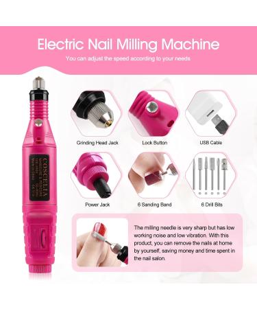40PC Gel Nail Polish Kit with U V Light Starter Kit and Drill 8PC Gel Polish 4PC Poly Nail Gel Top Base Coat Glitter Nail Rhinestones Multi Type Complete Gel Manicure Kit for Women DIY Salon at Home 1.1 - Buy Online on SooperMarket.com