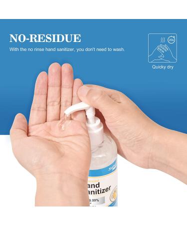 Superfy Hand Sanitizer Gel 128oz - 70% Alcohol - Quick-drying - 8 Pack 16 oz Pump Bottles - Buy Online on SooperMarket.com