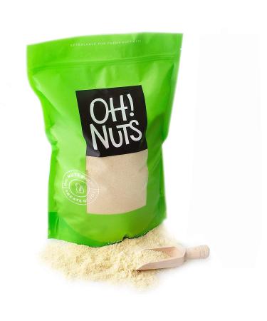 Oh! Nuts Blanched Almond Flour | All-Natural Wheat Substitute for Baking Delights Desserts Macarons, Marzipan | All-Purpose Kosher, Vegan, Paleo and Keto Friendly Diets, Gluten-Free (2.0 Pounds) 2 Pound (Pack of 1)
