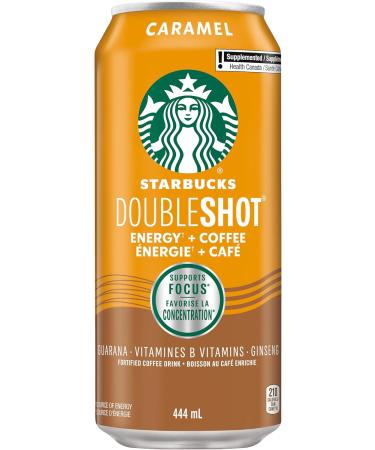 Starbucks Double Shot Coffee Drink Caramel 12x444 ML - Buy Online on SooperMarket.com