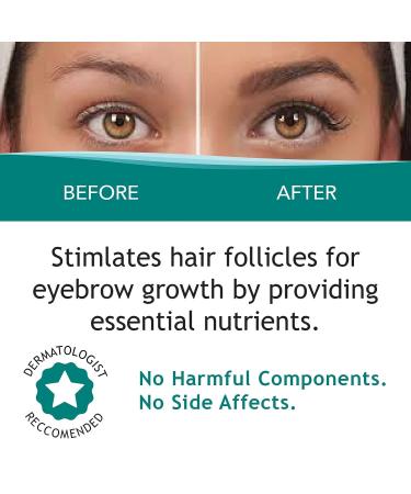 FEG Max Eyebrow Enhancer Growth Treatment Serum - Lengthen and Thicken Eyebrows - Non-irritating Brow Serum | 6ml - Buy Online on SooperMarket.com