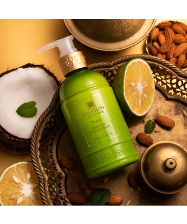 SPA CEYLON Peace Hand and Body Lotion | Calming Herbal Moisturizer with Coconut | Almond & Lemongrass | Gentle & Soothing for All Skin Types | Vegetarian & Ethical - Buy Online on SooperMarket.com
