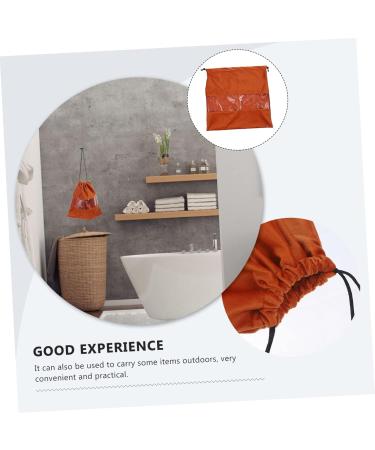 Healeved 2pcs Hair Dryer Storage Bag Drawstring Pouch Hair Dryer Receive Bag Portable Bags Suede Coffee - Buy Online on SooperMarket.com