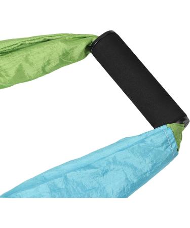 Cocoarm Anti-Heavy Aerial Yoga Hammock Fitness Swing with Straps Handles & Instructions | Sky Blue & Fruit Green - Buy Online on SooperMarket.com