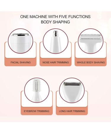 Parluna 5-in-1 Electric Hair Removal Device | Painless Shaver for Women & Men - Shop Internationally! - Buy Online on SooperMarket.com