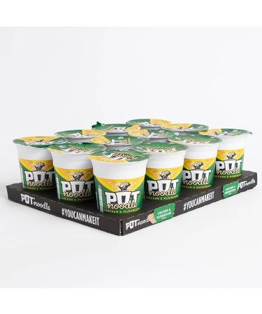 Chicken & Mushroom Pot Noodle Multipack - Pack of 12 x 90g - Buy Online on SooperMarket.com