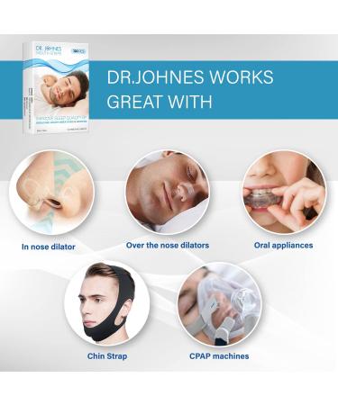 Dr.Johnes Advanced Sleep Strips - 120 PCS Mouth Tape for Nose Breathing - Gentle & Effective Mouth Breathing Tape - Buy Online on SooperMarket.com