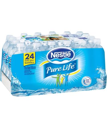 Nestle Pure Life Water 16.9 Oz - 24 Pack Carton | Pure Life 571863 (110109) - Buy Online on SooperMarket.com