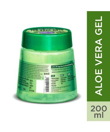 Buy Aloe Vera Gel with Green Tea - 200 ml | Soothing Hydration & Skin Care - International Shipping Available - Buy Online on SooperMarket.com