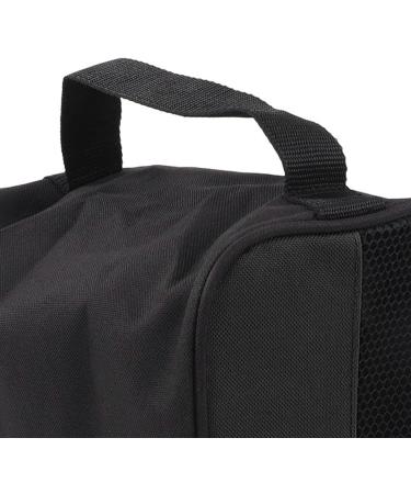 Premium Foldable Golf Shoe Travel Bag Splash-Proof Dustproof Scratch-Resistant Breathable | Ideal for Golf Exercises & Leisure Sports (Black) - Buy Online on SooperMarket.com