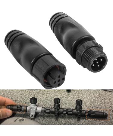 for NMEA 2000 (N2k) Male Female Terminators for Lowrance Simrad B&G Navico Garmin Networks Terminators with M12 5 Pin IP67F Waterproof