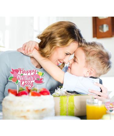 17Pcs Mother's Day Cake Toppers+12Pcs Mother's Day Ballons Happy Mother's Day Cupcake Toppers Mother's Day Gift Mother's Day Cake Party Decoration Supplies. - Buy Online on SooperMarket.com