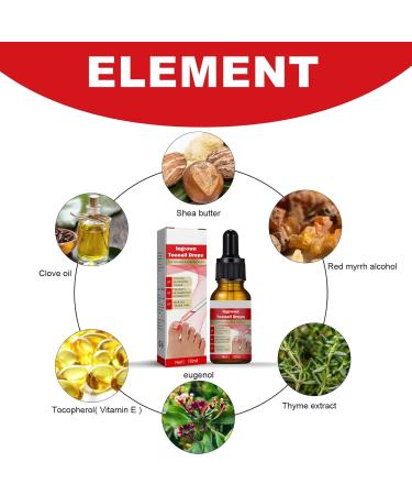 Ingrown Toenail Treatment Nail Growth Ingrowing Toenail Treatment Nail Helper Fungal Nail Treatment Correction Oil Drops Ingrown Toenail Corrector Toe Nail Fungus Treatment Cuticle Oil - Buy Online on SooperMarket.com