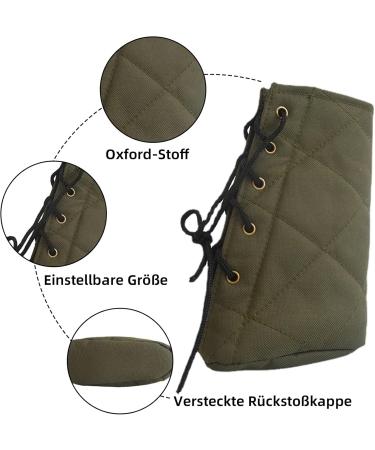 Run Recoiled Dampers Schaftkappen Cover | Adjustable Nylon Recoil Pad for Hunting Rifles & shotguns - Enhance Shooting Comfort - Buy Online on SooperMarket.com