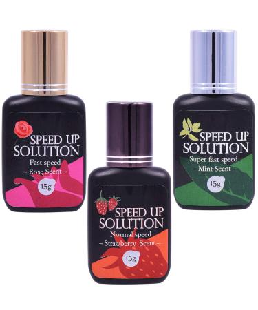 Accelerator Eyelash Glue Speed Up Solution (Strawberry)