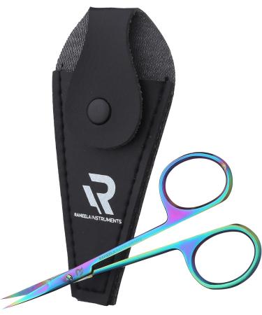 Cuticle Nail Scissors Multi Purpose Small Manicure Scissors Pedicure Finger & Toe Nail Cuticle Scissors Professional Thin toenail Scissors Eyebrow Scissors for Men and Women (Multi Colour) - Buy Online on SooperMarket.com