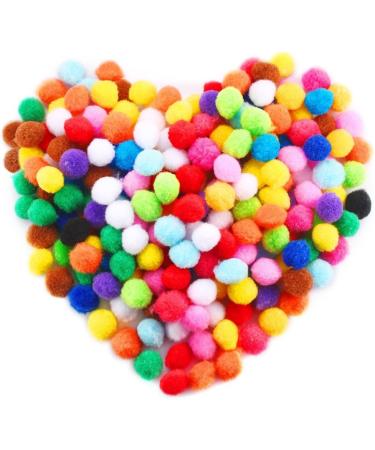 Caydo 400 Pieces 1 Inch Pompoms - 20 Colors for Crafts and DIY Projects - Buy Online on SooperMarket.com