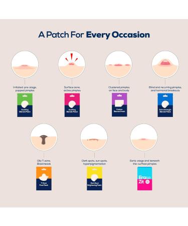 Hanhoo T-Zone Pore Patch Set | Hydrocolloid Nose & Forehead Patches for Blackheads | Vegan & Cruelty-Free | 8 Count - Buy Online on SooperMarket.com