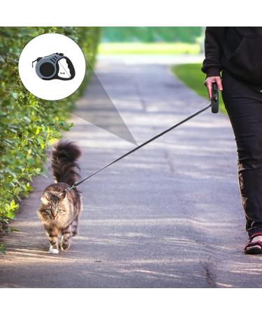 Outbreak-Proof Cat Dishes with 5m Leash Set | Automatic Retractable Cat & Dog Line - Buy Online on SooperMarket.com