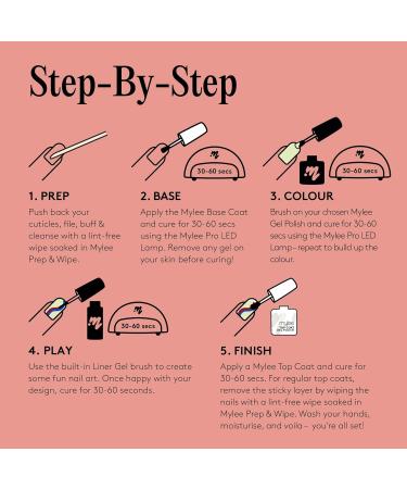 Mylee Liner Gel Nail Polish 7ml Monochrome Canvas With Built-In Nail Art Brush - UV/LED Soak-Off Nail Art Manicure Pedicure for Professional Salon & Home Use - Long Lasting & Easy to Apply MGL-DUO-01 - Monochrome Canvas Duo - Buy Online on SooperMarket.com
