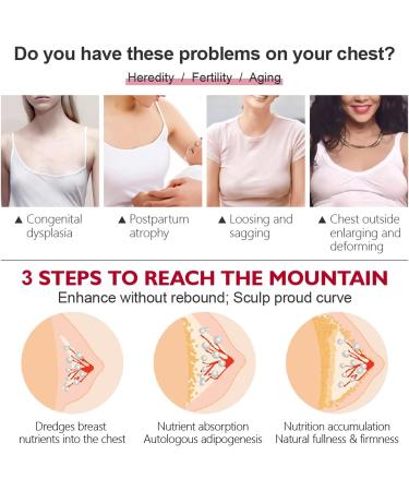 Natural Breast Growth & Augmentation Cream for Firmer, Lifted Breasts - Red One Size - Buy Online on SooperMarket.com