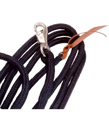 Busse Western Rope Standard - Bordeaux Burgundy 1.8 cm 370 cm Long | Premium Quality for Equestrian Use - Buy Online on SooperMarket.com