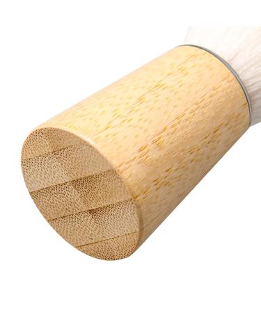 Magideal Men's Razor Brush - Nylon Synthetic Bristles & Bamboo Grip | Perfect Gift for Dad Men & Friends - Buy Online on SooperMarket.com
