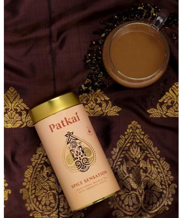Patkai Tea - Spice Sensation (Loose Leaf Masala Tea popularly also called Masala Chai which is a blend of Assam Black Tea and Aromatic Spices - 100gm) - Buy Online on SooperMarket.com