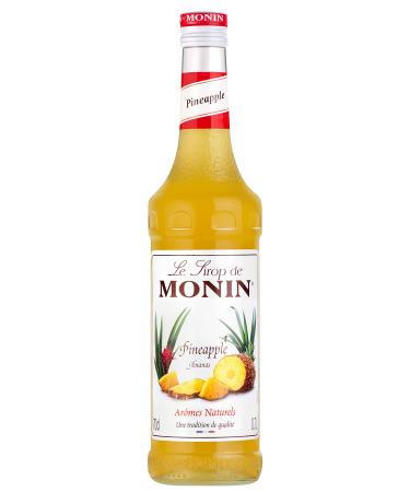 MONIN Premium Pineapple Syrup 700ml for Cocktails and Mocktails. Vegan-Friendly Allergen-Free 100% Natural Flavours and Colourings Pineapple 700 ml (Pack of 1)