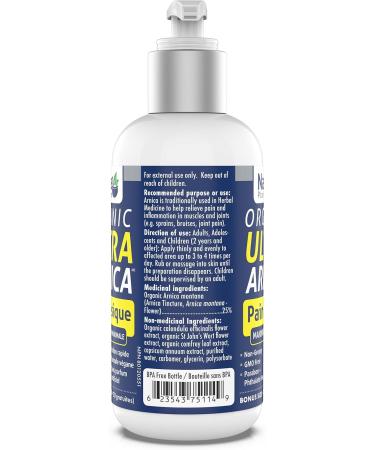  Naka Platinum Organic Ultra Arnica Lotion Pain Relief Maximum Strength European Certified Arnica Made in Canada (120ml) 11 ml (Pack of 1) - Buy Online on SooperMarket.com