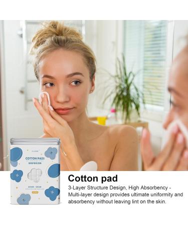 Cotton Pads For Makeup Removal - Multi-Purpose Lint- Make Up Removal Wipes Skin Care Tools For Home Traveling Apartment And Business Trip Huyath - Buy Online on SooperMarket.com