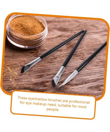 Baluue 1 Set Concealer Brush Eyeliner Brush Eyebrow Concealer Eye Brush Eyeshadow Eyeliner Tool Wood Black - Buy Online on SooperMarket.com