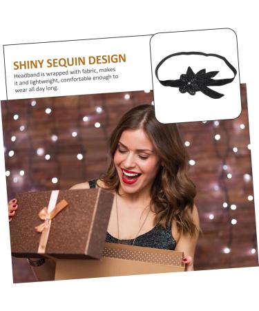 Gogogmee Sequin Hair Band Sequin Headband Sequin Hair Hoop Party Hair Accessories Women Headwear - Buy Online on SooperMarket.com