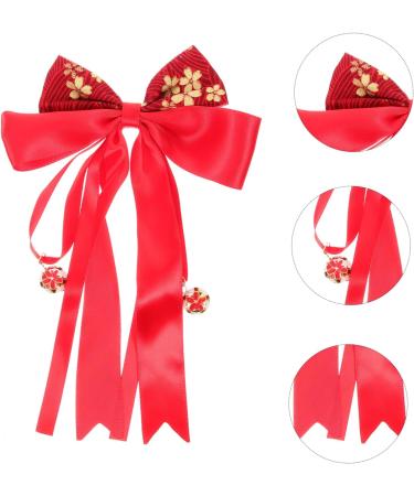 SEWACC elastic hair ties decor hair barrettes for girls hair ties girls hair ties with bows hair ties for girl hair bow hair rope bow hair ties elasticity bow tie girl child fabric - Buy Online on SooperMarket.com