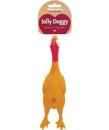 Rosewood Latex Chicken Large Yellow/Red 1 Count (Pack of 1) Chicken Animal Print - Buy Online on SooperMarket.com