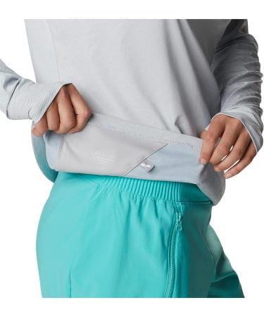 Columbia Women's Tidal Deflector Ice Ls Hoodie - Cirrus Grey (Large) - Buy Online on SooperMarket.com