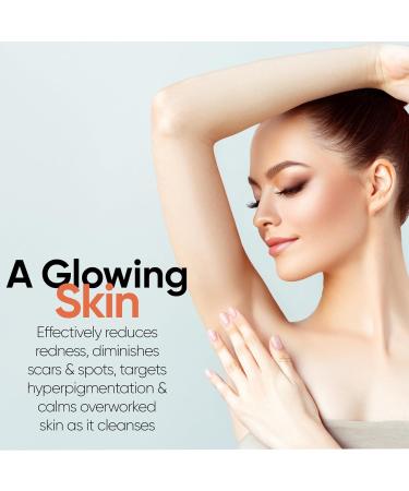 Kojic Acid Soap for Hyperpigmentation - Brightening Papaya & Turmeric Cleanser for Face & Body - Reduces Acne Scars & Evens Skin Tone - All Skin Types - Made in USA - Buy Online on SooperMarket.com