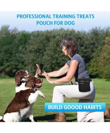 BriFit Dog Treats - Premium Dog Training Feed Bag Waterproof Snack Bags with Adjustable Belt & Magnetic Lock 17.5 x 13.6 x 8 cm - International Shipping - Buy Online on SooperMarket.com