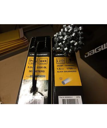 Jagwire Mountain Shop Kit - Black - SRAM/Shimano Compatible - Complete Brake & Shifter Cable Set - Buy Online on SooperMarket.com