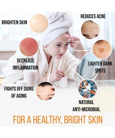Turmeric Soap Bar for Hyperpigmentation | Brightening Soap for Dark Spots & Acne | Natural Face & Body Wash - Buy Online on SooperMarket.com
