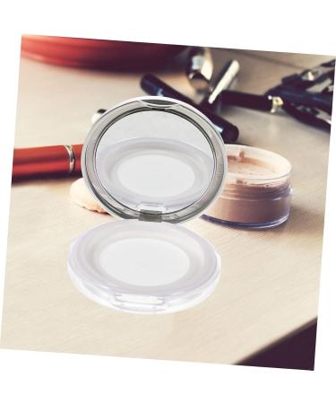 NOLITOY 3pcs Powder Box with Mirror Powder Compact Blush Makeup Empty Powder Case Powder Puff Sieve - Buy Online on SooperMarket.com