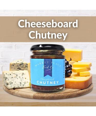 Chutneys Gift Set - Market Place Food Co. Cheeseboard and Caramelised Onion Chutney - Savoury Vegan Food Gifts for Men and Women - Buy Online on SooperMarket.com
