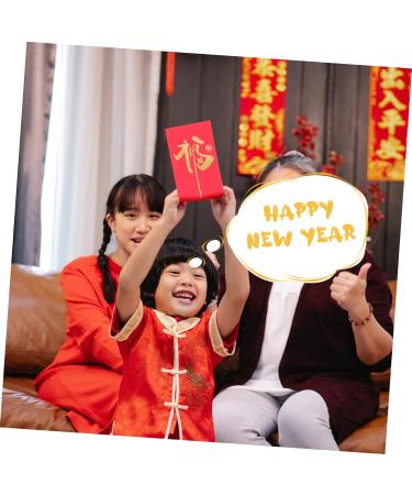 Didiseaon 150 Pcs Red Envelope Spring Festival Supplies Money Gift Envelopes 2023 Red Packet Chinese Envelope Money Packet Wedding Purse Red Purse Rabbit Year Supplies Lai Si Feng Universal As Shownx5pcs 17x9cmx5pcs - Buy Online on SooperMarket.com