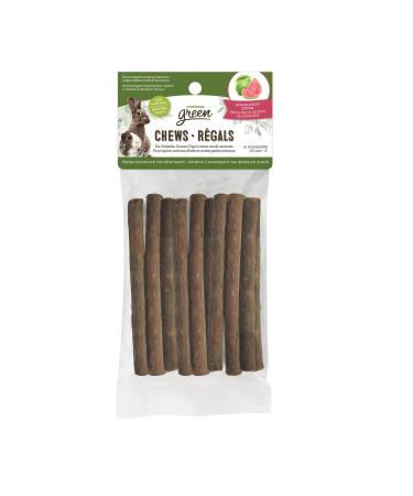 Living World Green Chews - Guava Wood Sticks - 10 Count (100 mm / 4 in)