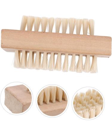 FOYTOKI Hand Scrubbing Brush One Toe Nail Brush Nail Brush Cleaner Hand Foot Brush Hard Nail Brush Hard Bristle Nail Brush Nail Tools Wooden Nail Brush Essential Oil Miss Bamboo Pedicure - Buy Online on SooperMarket.com