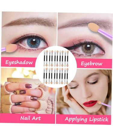 BELLIFFY 20pcs Latex Eye Shadow Stick Cosmetic Makeup Gadgets Eye Makeup Eyeshadow Sponge Plastic - Buy Online on SooperMarket.com