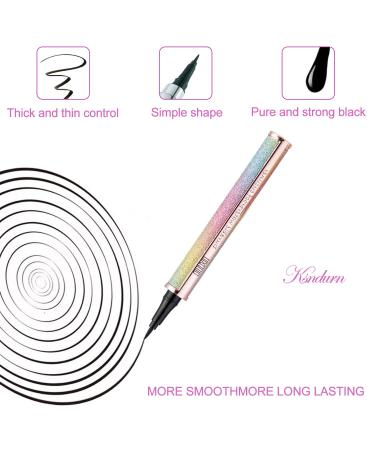 Ksndurn Liquid Eyeliner Black - Waterproof, Long-Lasting Eyeliner for Women - Buy Online on SooperMarket.com