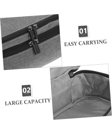 PACKOVE Hair Dryer Storage Bag Makeup Bag Travel Case for Hair Styling Tools Organizer High Capacity - Buy Online on SooperMarket.com
